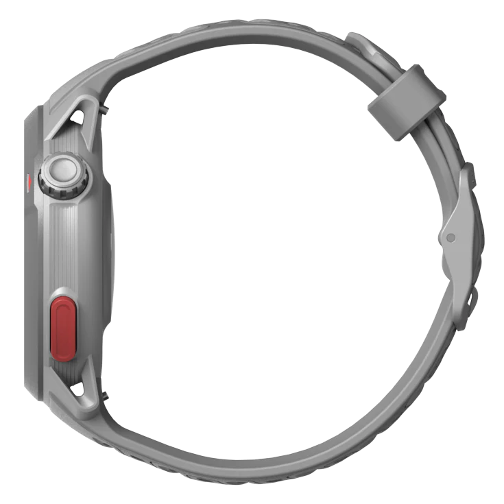 Pace Pro by Coros in silver and grey with bright AMOLED screen, lightweight design, and energy-efficient processor for running and outdoor use