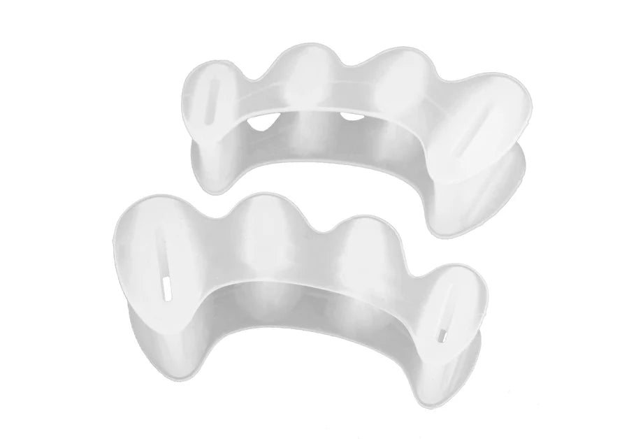 Correct Toes Original in clear silicone by Correct Toes, toe spacers designed to align and restore foot health naturally without surgery