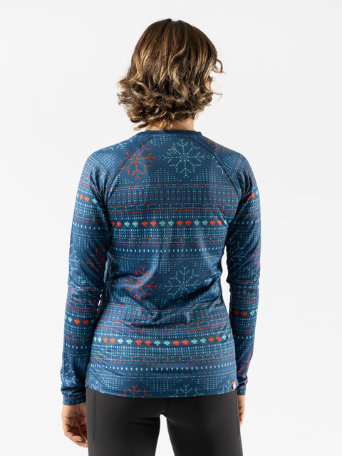 EZ Holiday Long Sleeve Tee - Women