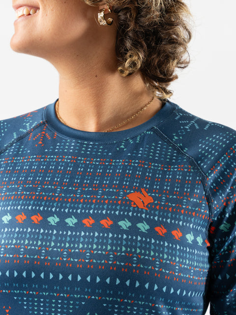 EZ Holiday Long Sleeve Tee - Women