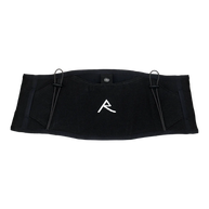 LF 2L Running Belt by Raide Research in black with suspension system for stable, bounceless carrying, designed for long-distance running and outdoor use