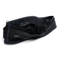 LF 2L Running Belt by Raide Research in black with suspension system for bounceless running, ideal for long distance and freedom of movement