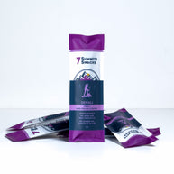Denali Milk Chocolate Endurance Bar (30g) by 7 Summit Snacks in purple and white with honey and peanut butter for running energy and endurance