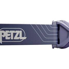 Tikka Lamp by Petzl in purple and grey, lightweight 350 lumen LED headlamp ideal for night hikes and camping safety