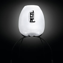 IKO Core Lamp by Petzl in white with 500 lumens, rechargeable lightweight headlamp with AIRFIT headband for safety and outdoor use