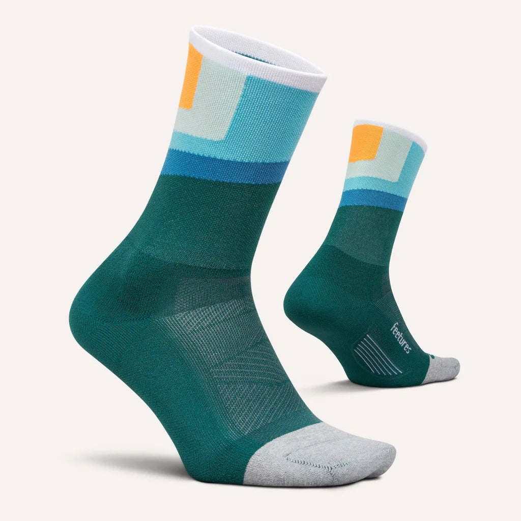 Feetures Elite Light Cushion Mini-Crew Socks