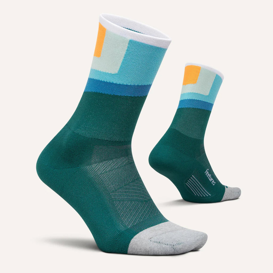 Feetures Elite Light Cushion Mini-Crew Socks