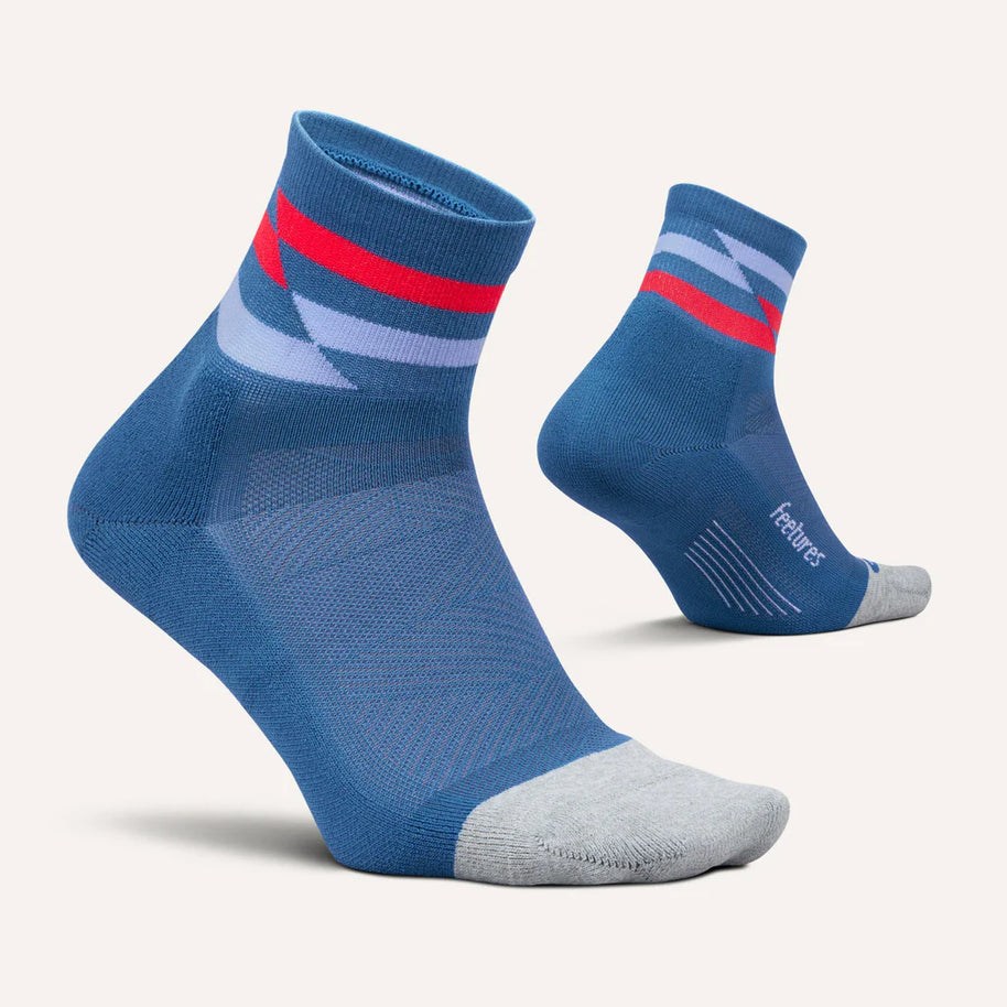 Feetures Elite Light Cushion Quarter Socks