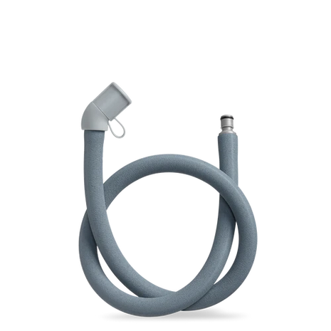 Arctic Fusion Tube by Hydrapak in grey with insulated design to keep water flow cool, ideal for hydration on cold mountain runs