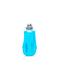 SoftFlask 150ml by Hydrapak in blue, lightweight collapsible gel flask for quick nutrition on running and outdoor expeditions