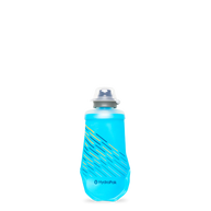 SoftFlask 150ml by HydraPak in blue, lightweight collapsible gel flask for quick hydration and nutrition on tough expeditions