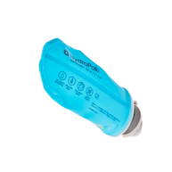 SoftFlask 150ml by Hydrapak in blue, lightweight collapsible gel flask for quick nutrition on running and outdoor expeditions