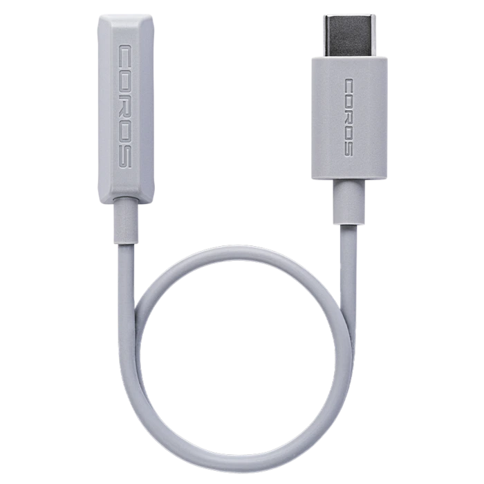Heart Rate Monitor Charging Cable by Coros in grey, compatible only with COROS Heart Rate Monitor, ideal for efficient charging