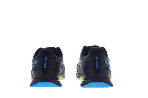 F-Lite Wide - Men by Inov8 in black and blue, flexible cross training shoe for running, lifting, jumping, and climbing