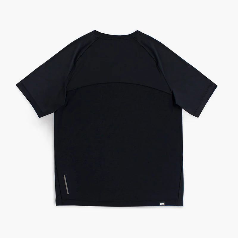 DLY T-Shirt - Men by Ciele in black, lightweight running tee designed to keep you cool, dry, and odor-free during outdoor runs in Canada