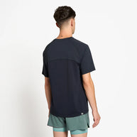 DLY T-Shirt - Men by Ciele in black, lightweight soft running tee designed for moisture-wicking and odor control in Canada