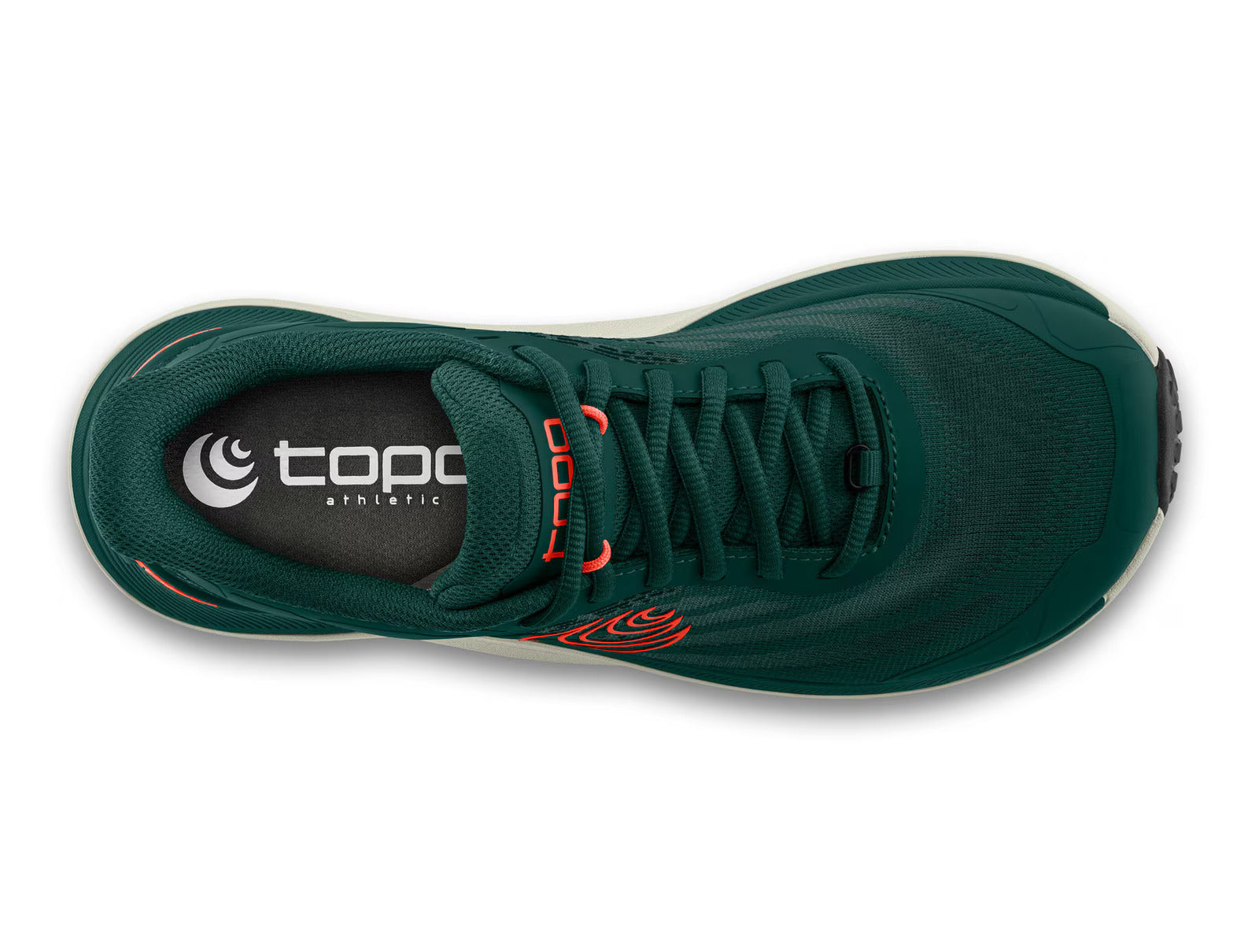 Ultraventure 4 - Men by Topo Athletic in dark green with plush platform and roomy fit for trail running and outdoor comfort