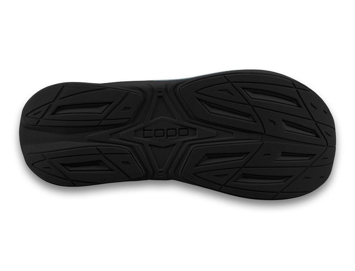Outsole of the Topo Phantom 4 men's road running shoe in Stone/Black
