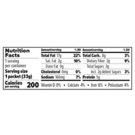 Almond Cashew Butter - Maple Syrup & Sea Salt by Trail Butter, 33g packet with 200 calories, 5g protein, healthy fats, maple flavor, sea salt