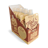 Maple Syrup & Sea Salt by Trail Butter in beige and brown pouch, almond cashew butter blend with natural maple syrup and sea salt for energy boost