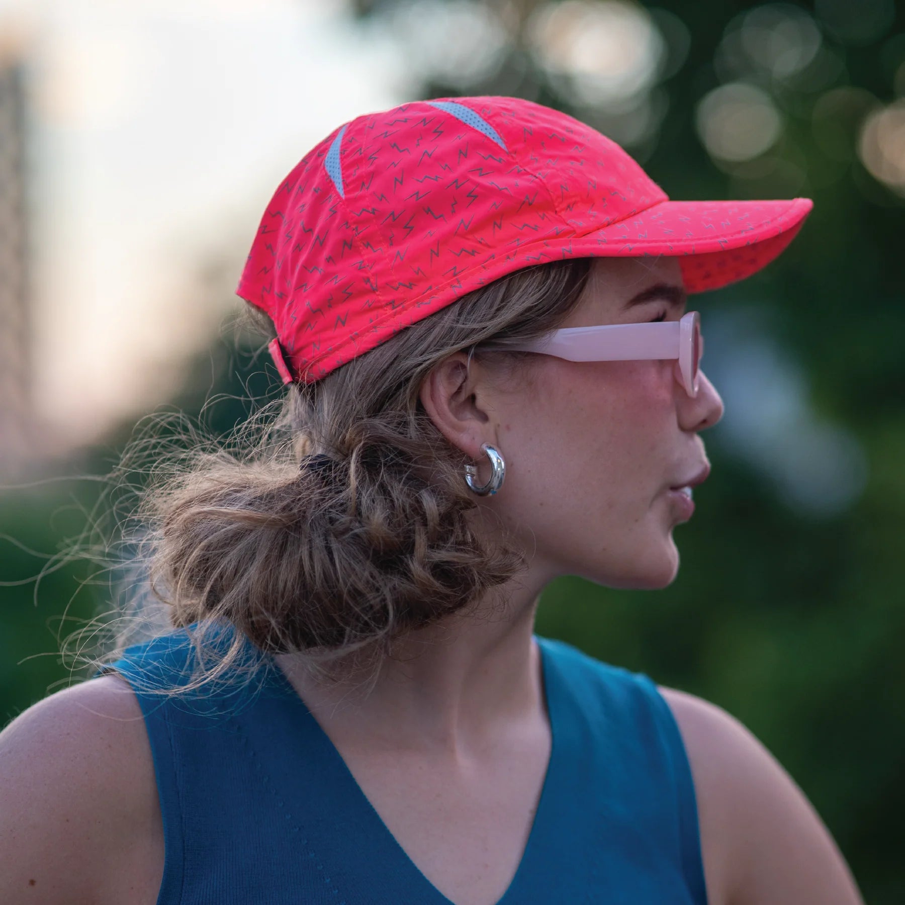 Sprints OG Hat Neon Flash Reflective Pink