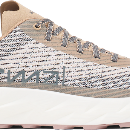 Kjerag - Unisex by NNormal in beige and grey lightweight trail running shoe with high performance design for fast, technical outdoor trail running