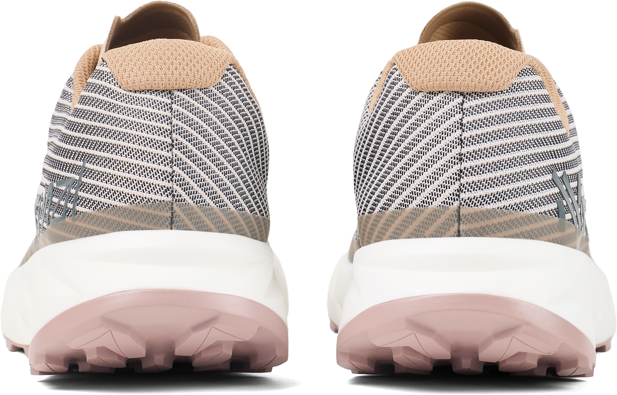 Kjerag - Unisex by NNormal in beige and gray, max-performance trail running shoes designed for fast, lightweight outdoor running and hiking