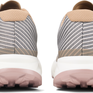 Kjerag - Unisex by NNormal in beige and gray, max-performance trail running shoes designed for fast, lightweight outdoor running and hiking