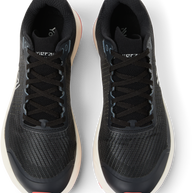 Kjerag 2 - Unisex by NNormal in black with red outsole, responsive and comfortable trail running shoe for fast outdoor performance