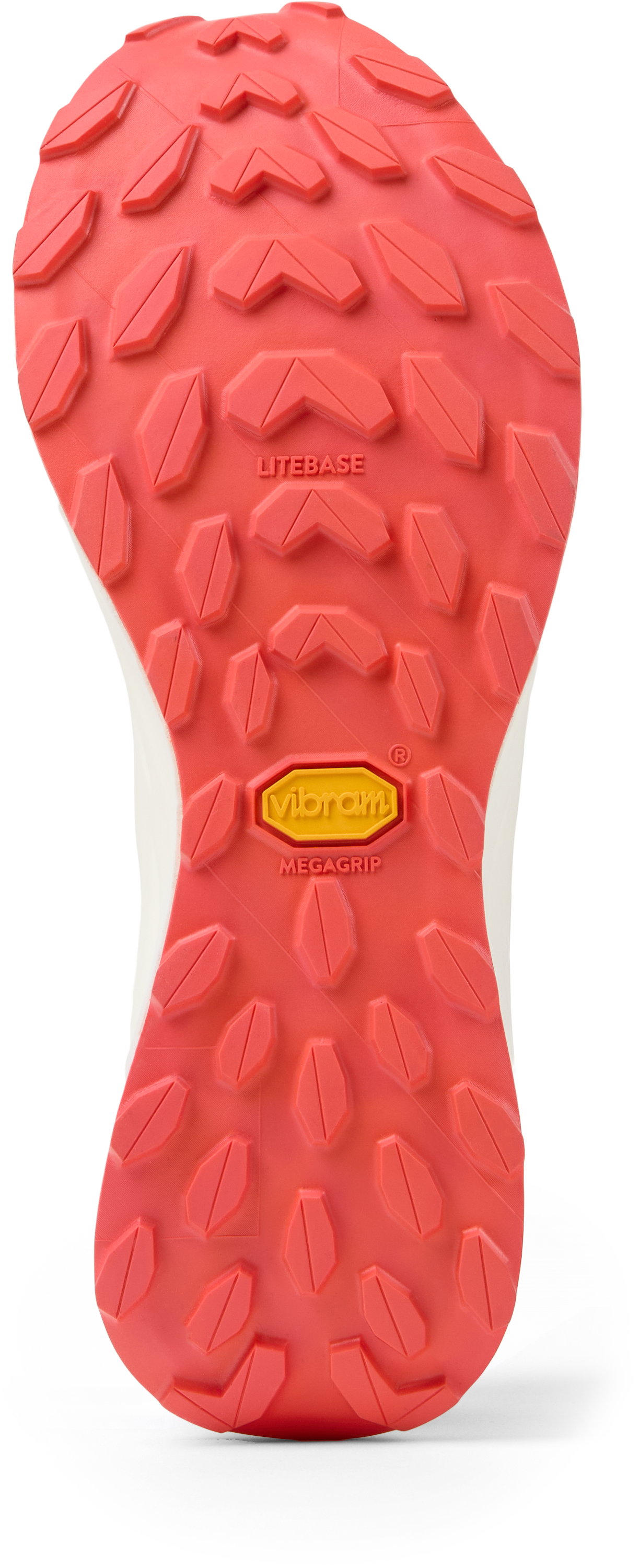 Kjerag 2 - Unisex by NNormal, black trail running shoe with red Vibram MegaGrip outsole designed for speed and performance on trails