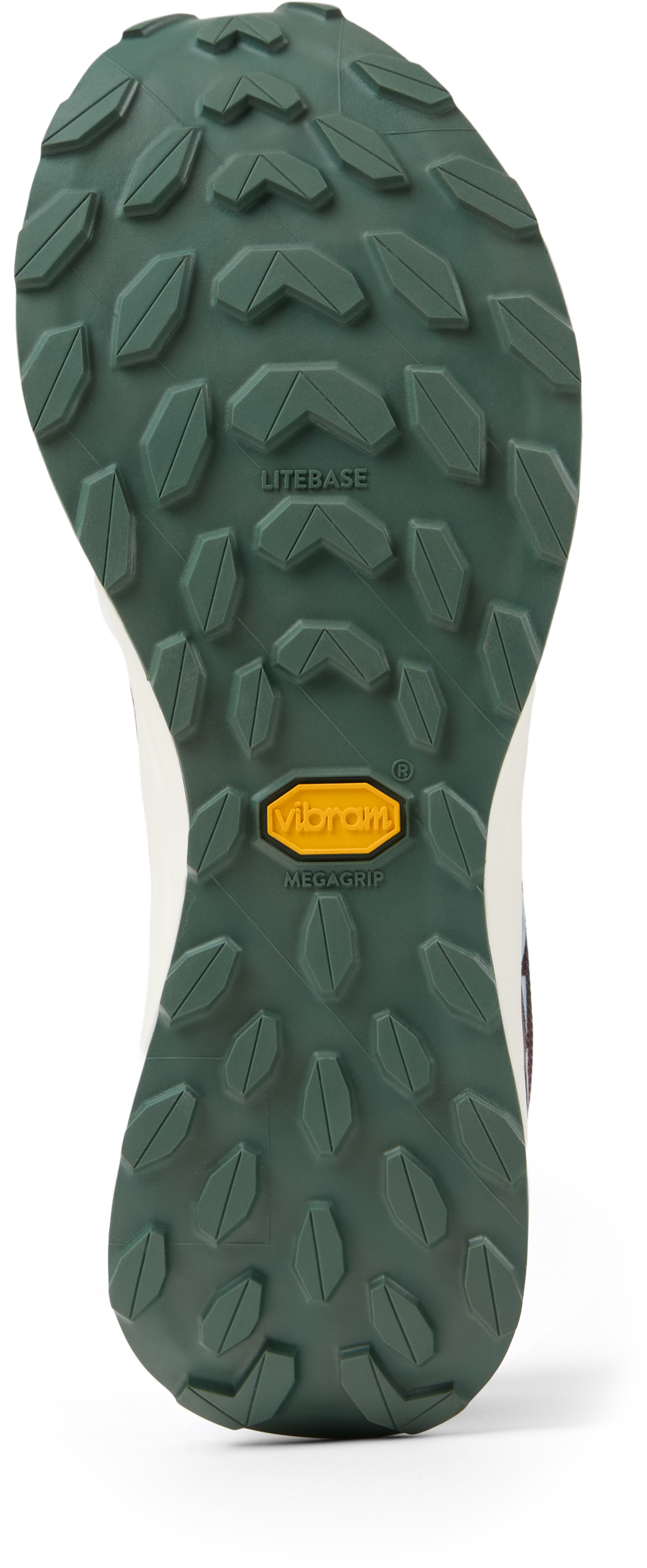 Kjerag 2 - Unisex by NNormal with green Vibram Megagrip outsole, lightweight trail running shoe for speed, comfort, and responsiveness