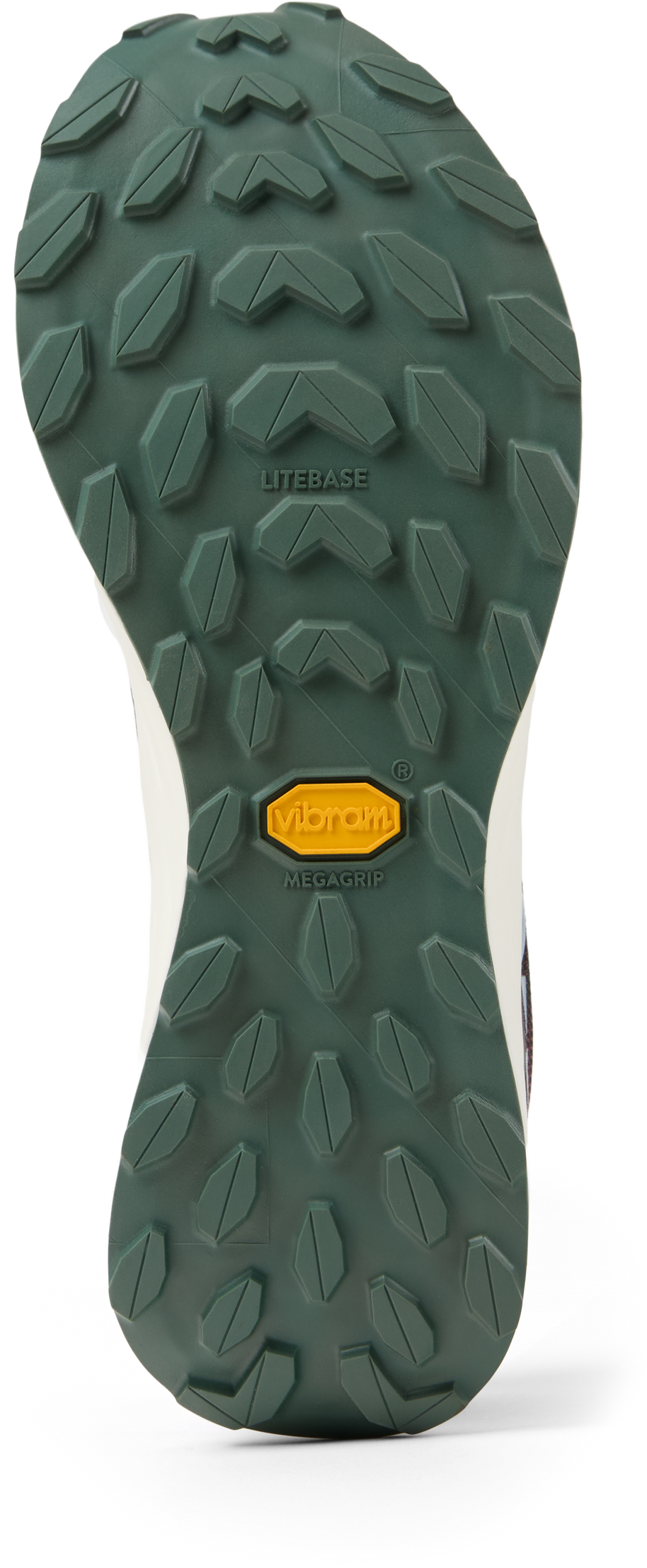 Kjerag 2 - Unisex by NNormal with green Vibram Megagrip outsole, lightweight trail running shoe for speed, comfort, and responsiveness