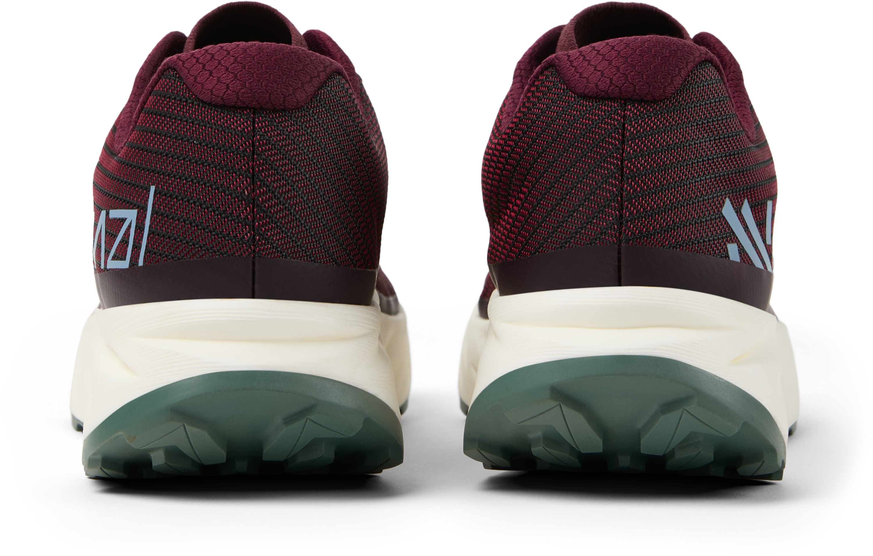 Kjerag 2 - Unisex by NNormal in black and red with responsive outsole, lightweight trail running shoe designed for speed and performance outdoors