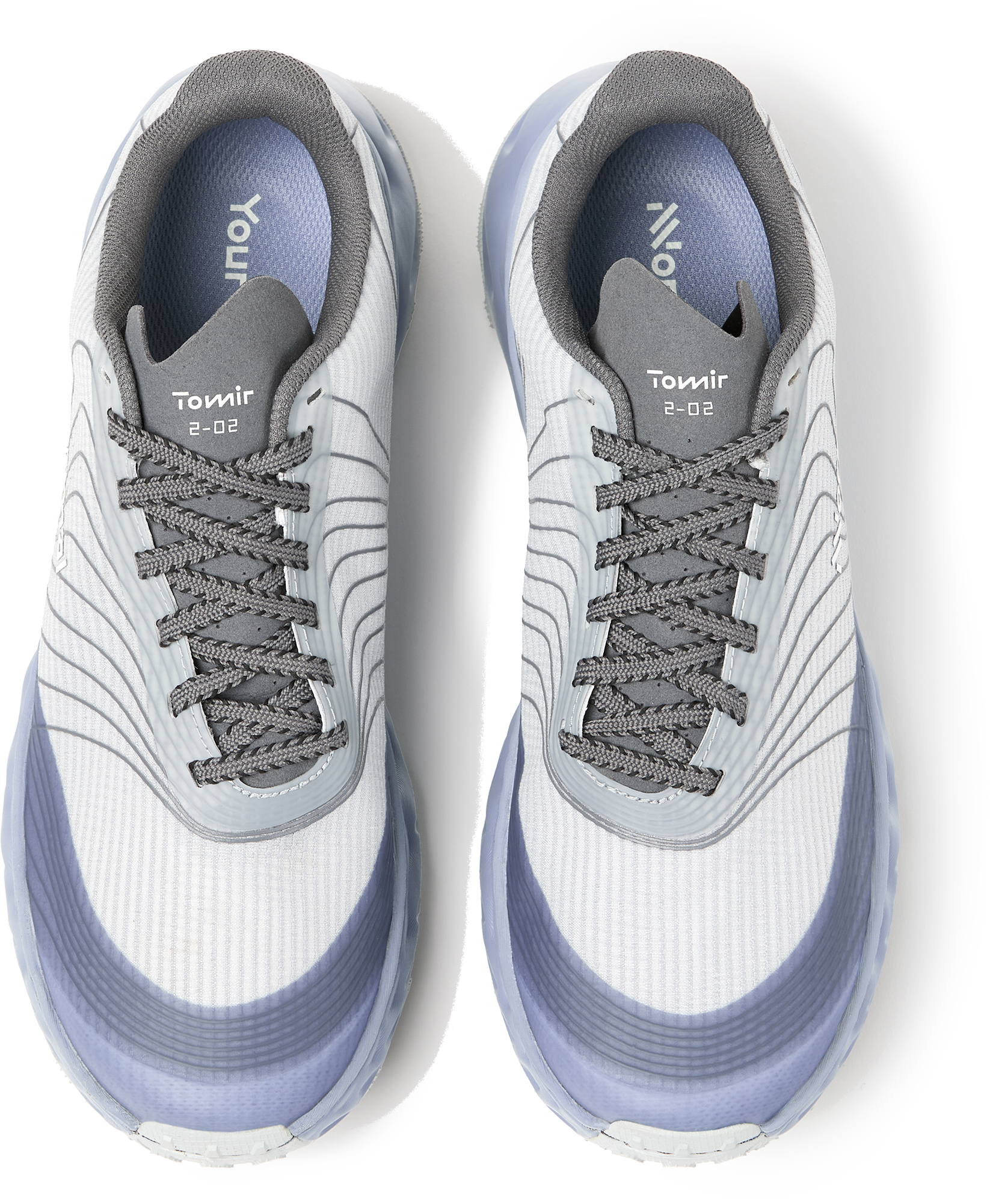 Tomir 2.0 - Unisex by NNormal in white and grey, upgraded versatile trail shoe designed for comfort and outdoor use