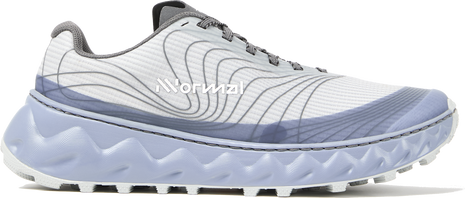 Tomir 2.0 - Unisex by NNormal in white and light grey, versatile comfortable trail shoe designed for men and women outdoors