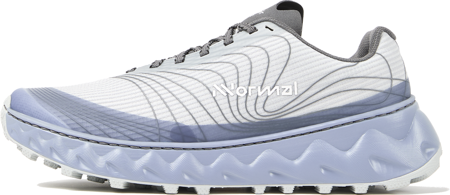 Tomir 2.0 - Unisex by NNormal in white and grey, versatile and comfortable trail shoe ideal for men and women outdoors