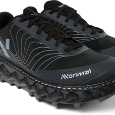 Tomir 2.0 - Unisex by NNormal in black with wave design, versatile comfortable trail shoe ideal for running and outdoor use