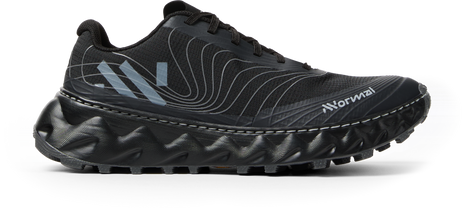 Tomir 2.0 - Unisex by NNormal in black, versatile and comfortable trail shoe designed for running and outdoor activities