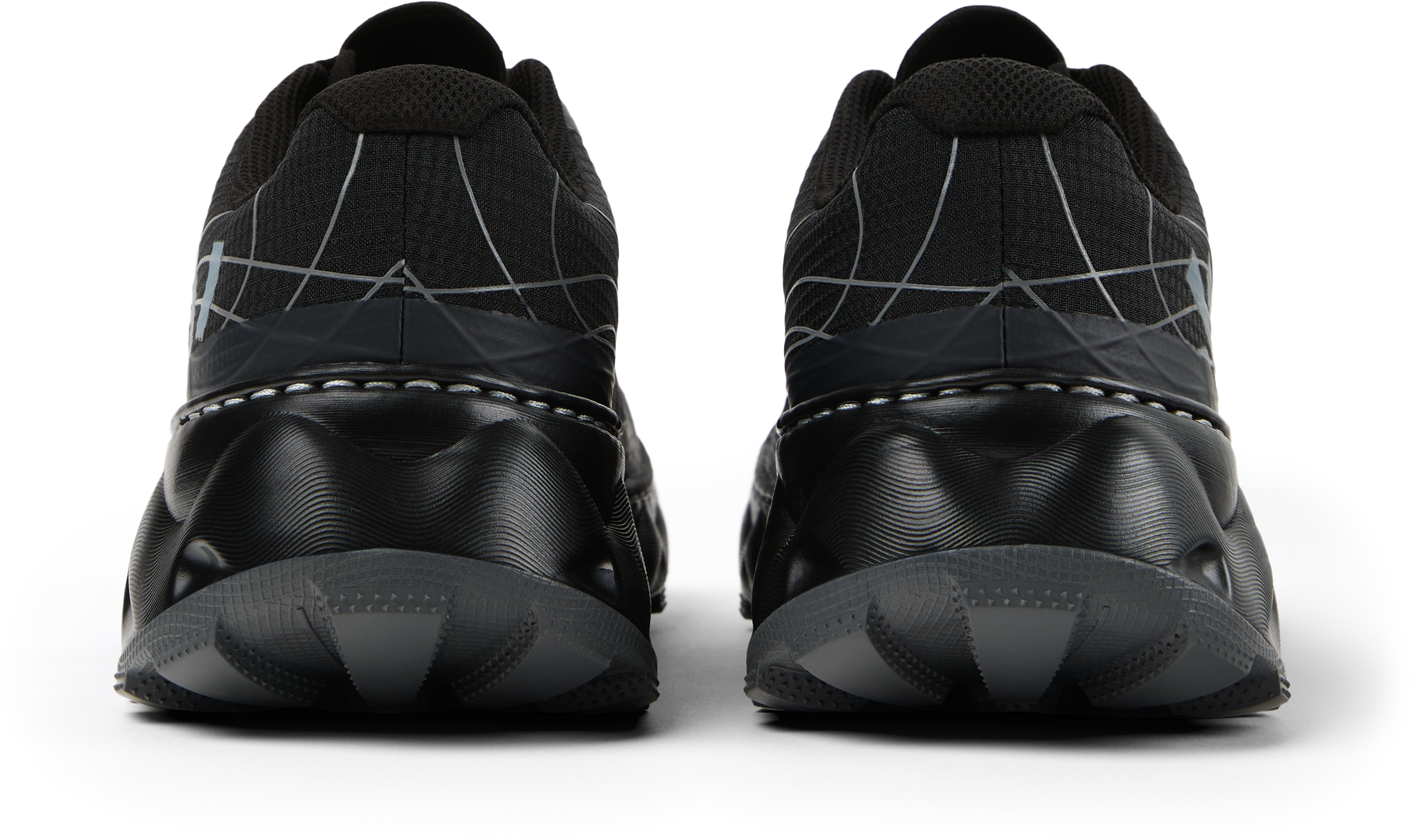 Tomir 2.0 - Unisex by NNormal in black and grey, upgraded versatile trail shoe designed for comfort in running and outdoor use