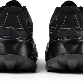 Tomir 2.0 - Unisex by NNormal in black and grey, upgraded versatile trail shoe designed for comfort in running and outdoor use