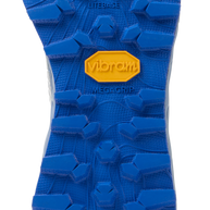 Tomir 2.0 - Unisex by NNormal in blue with Vibram MegaGrip sole, upgraded versatile trail shoe for comfortable running and hiking