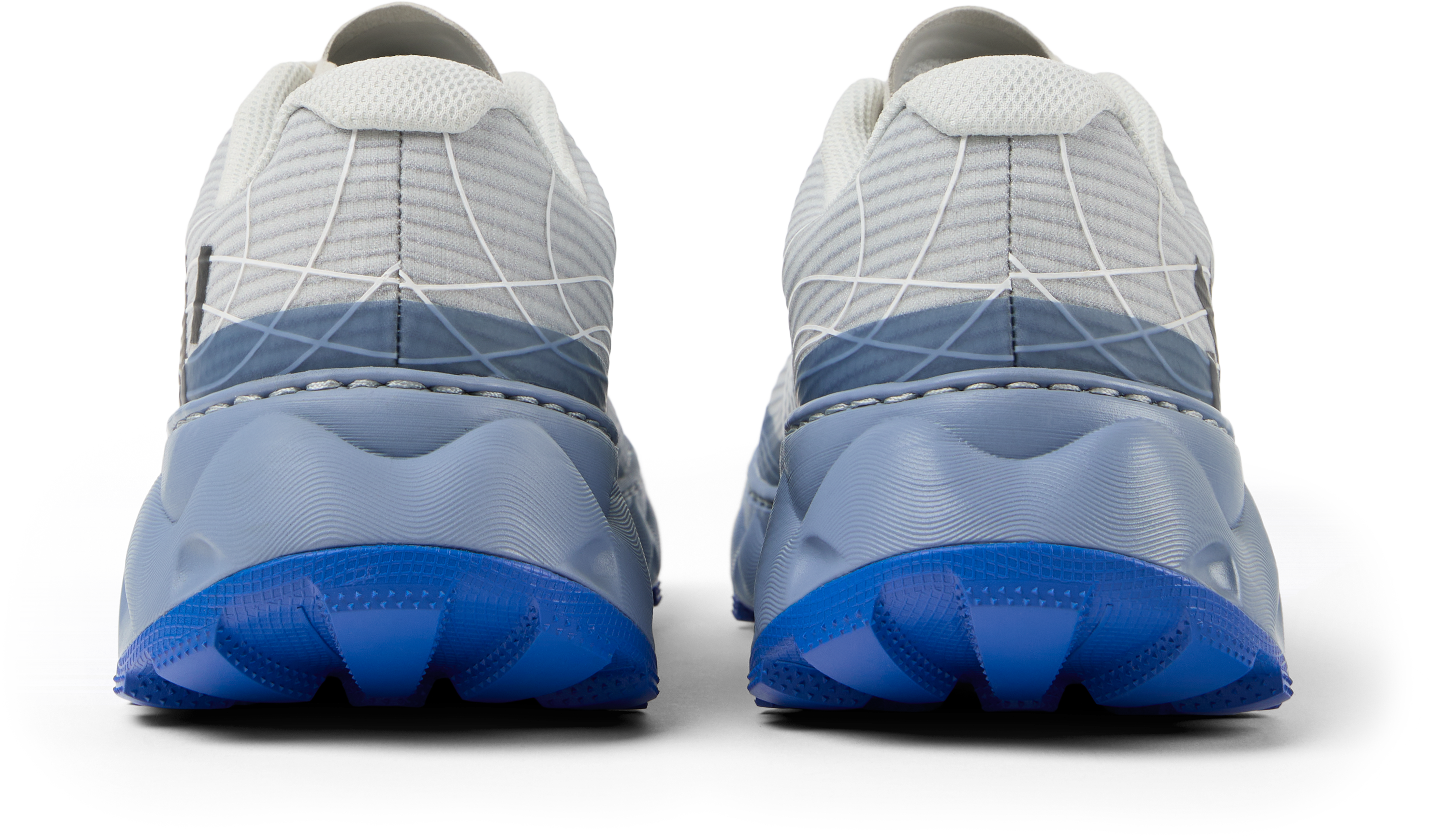 Tomir 2.0 - Unisex by NNormal in grey and blue, versatile comfortable trail shoe for men and women, ideal for outdoor running and hiking