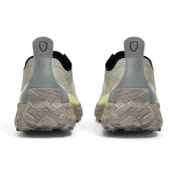001A - Calcite - Men by Norda in beige and grey with Arnitel TPEE midsole for lightweight trail running and mindful outdoor comfort