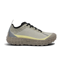 001A - Calcite - Men by Norda in beige and grey with Arnitel TPEE midsole, lightweight trail shoe for comfort on mindful pursuits