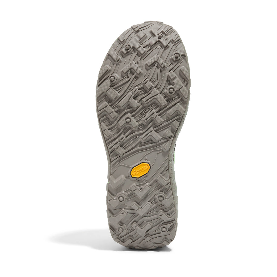 001A - Calcite - Men by Norda in light grey with Arnitel TPEE midsole and durable Vibram sole for lightweight trail running and outdoor use