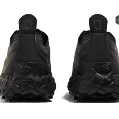 001 G+ Graphene - Women by Norda in Stealth Black with G+ Graphene membrane and bio-based Dyneema upper for winter trail running