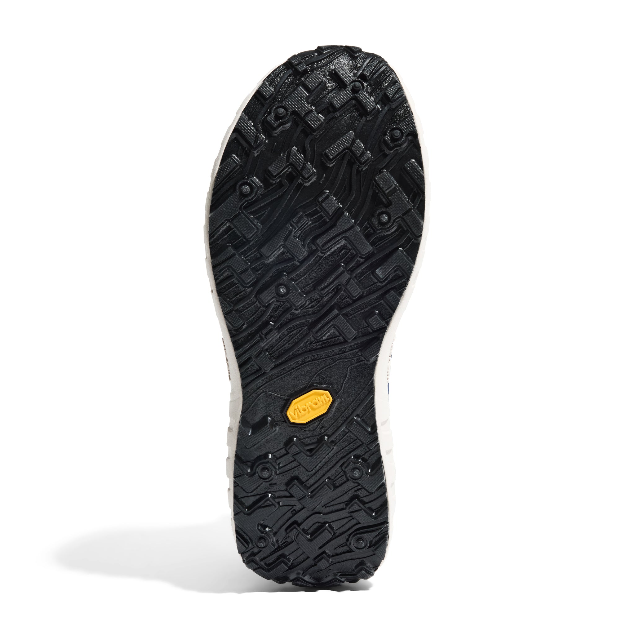 001 G+ LTD Edition Kingfisher - Men by Norda in black and white with Vibram sole, water-resistant trail running shoe for winter use in Canada