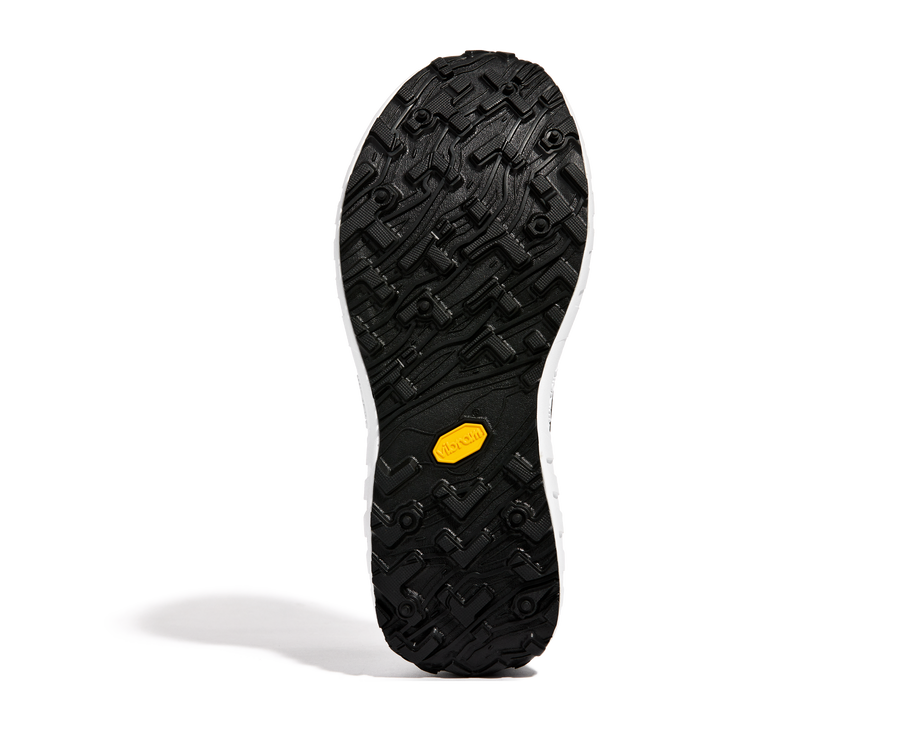 001 Core - Women by Norda in black sole with Vibram technology for lightweight, durable trail running and outdoor use in Canada