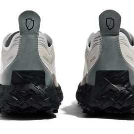 001 Core - Women by Norda in beige and black with seamless Bio-Dyneema upper and Vibram sole for lightweight trail running in Canada