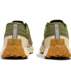 002 Sage - Men by Norda in green and beige trail running shoe with Dyneema® for technical terrain and enhanced ground feel in Canada